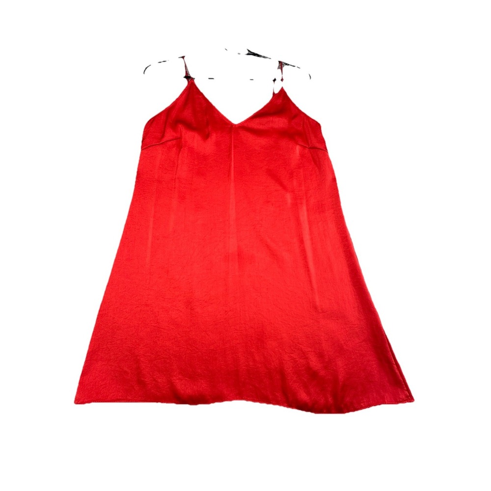 Aritzia's Wilfred Free Women's Vivienne Mini Dress Sleeveless Red‎ Size S